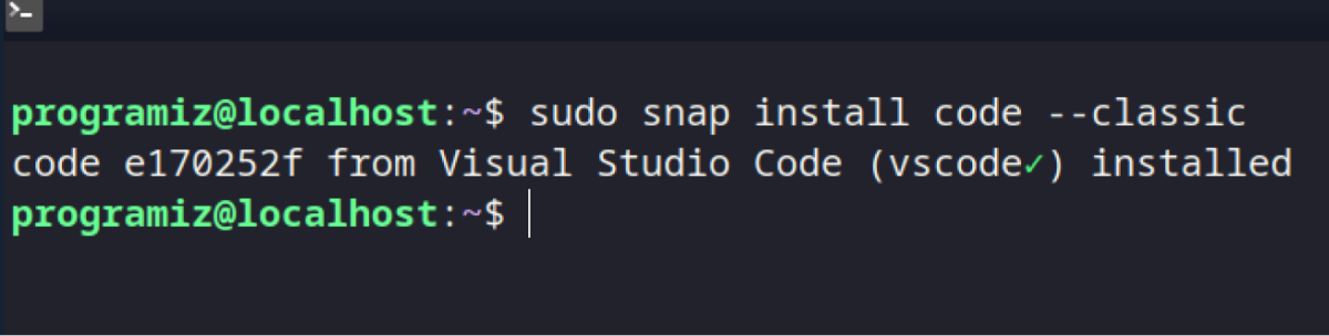 Install VS Code in Linux Install VS Code in Linux
