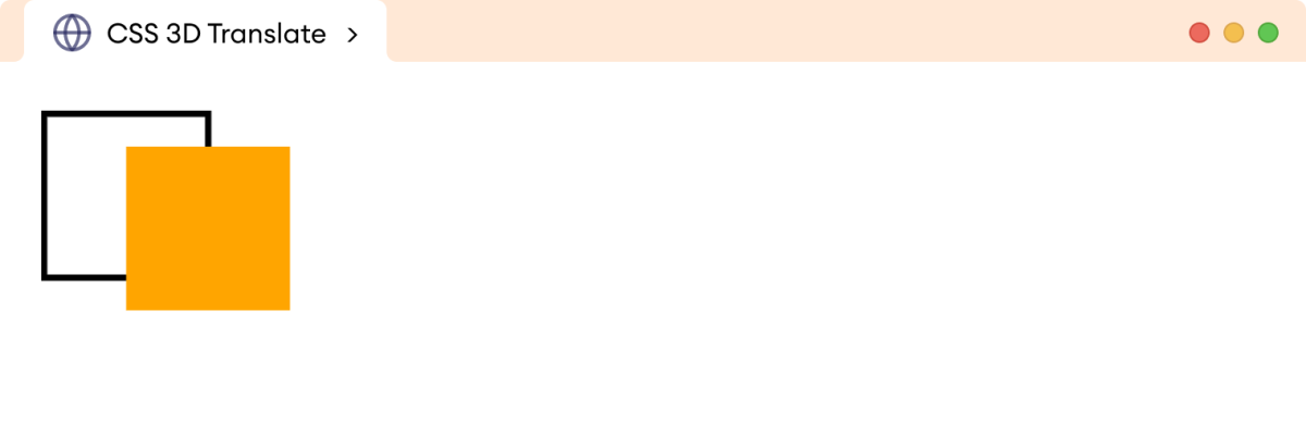 CSS 3D Transform Translate Example CSS 3D Transform Translate Example