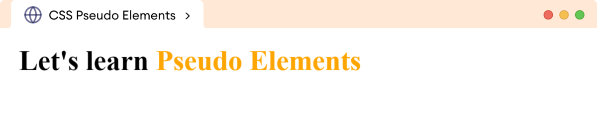 CSS after Pseudo-Element Example CSS after Pseudo-Element Example