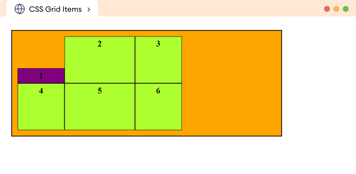 CSS Align-Self End Example CSS Align-Self End Example