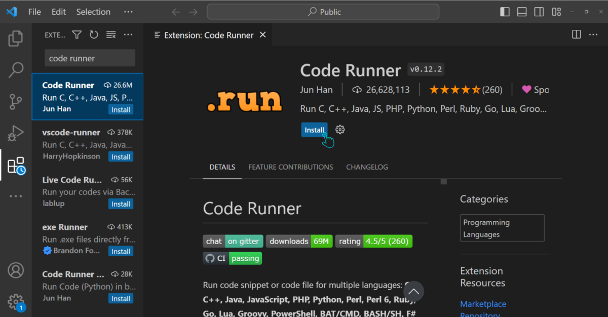 JavaScript Extension in VSCode JavaScript Extension in VSCode