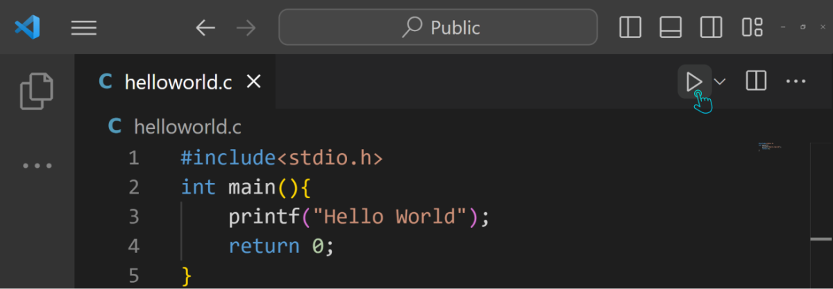 C Run Program C Run Program